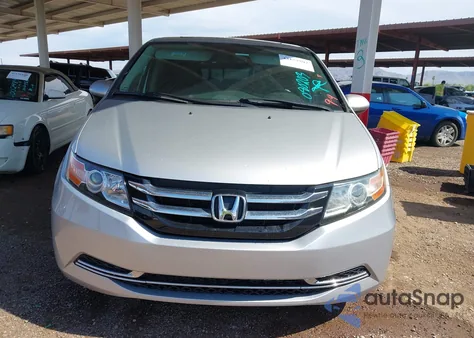 2014 Honda Odyssey Ex-L from USA, damaged, VIN 5FNRL5H69EB080203